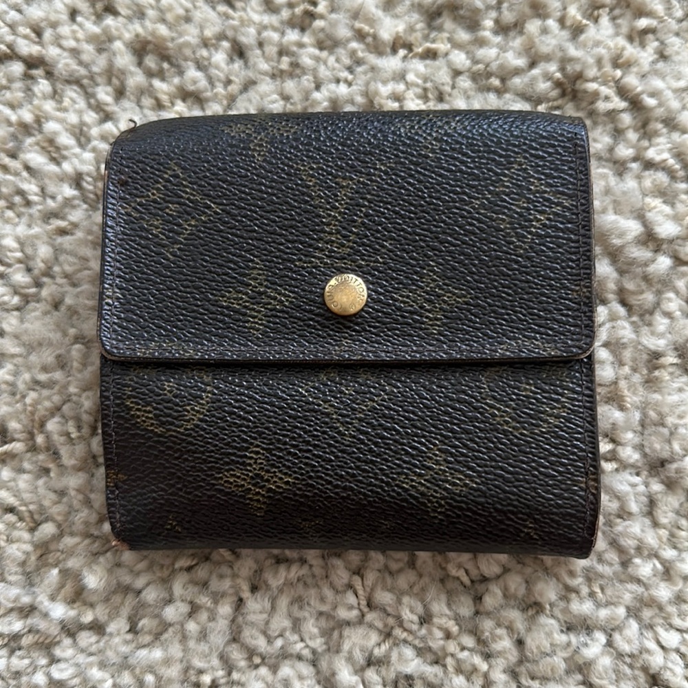 Louis Vuitton Monogram Snap Wallet Authentic